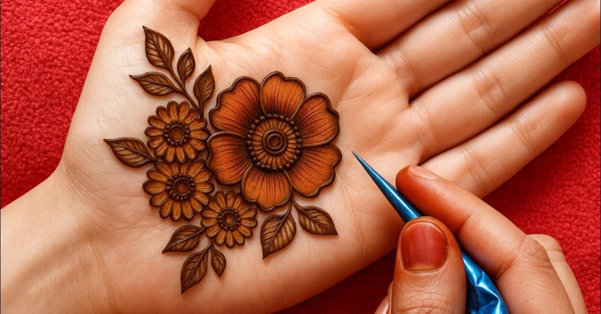 Aesthetic Mehndi Design