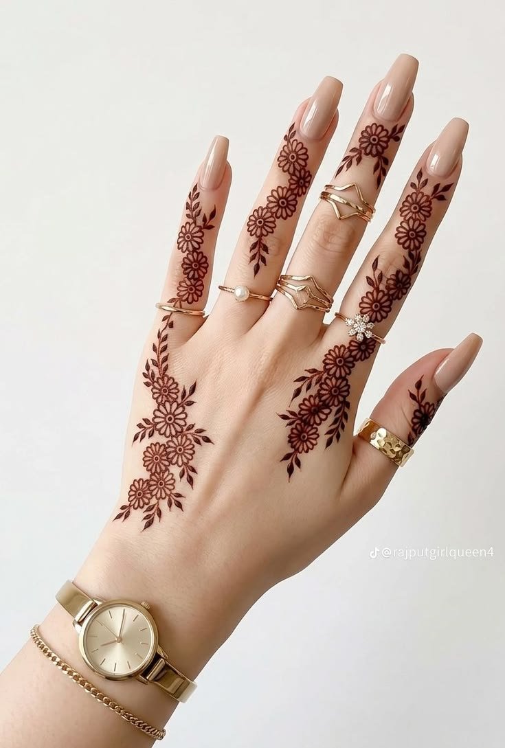 Arabic mehndi design upper hand (4)