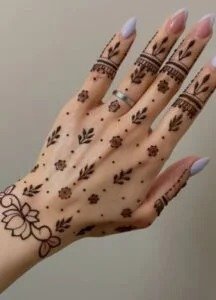 Arabic simple mehndi design Arabic simple mehndi design