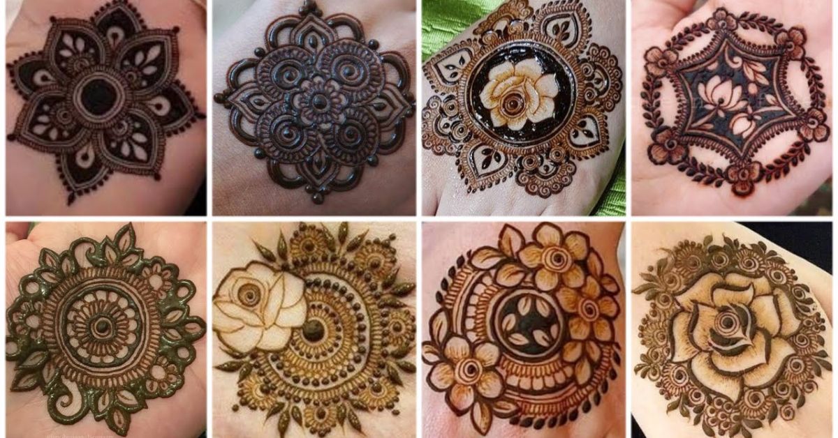 pakistani tikki mehndi design simple