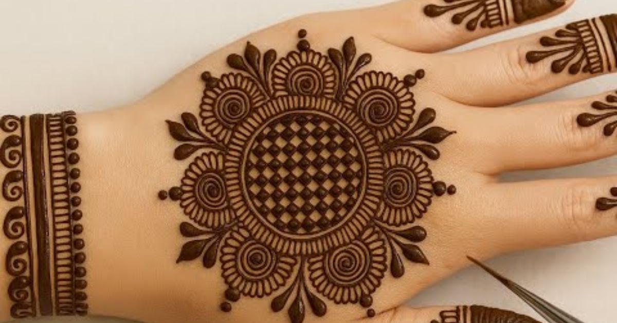 pakistani tikki mehndi designs easy