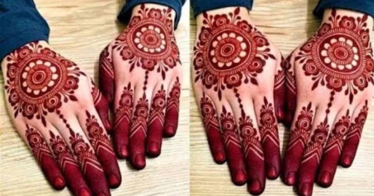 tikki mehndi designs