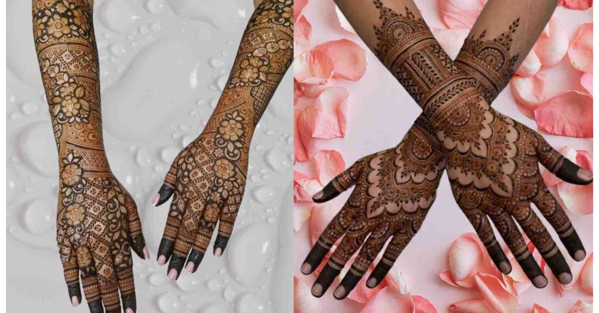 Back Hand Bharwa Mehndi Design