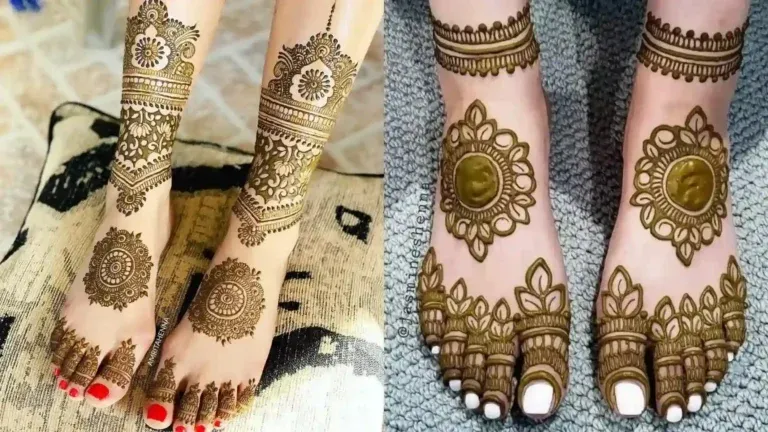 Foot Mehndi Designs