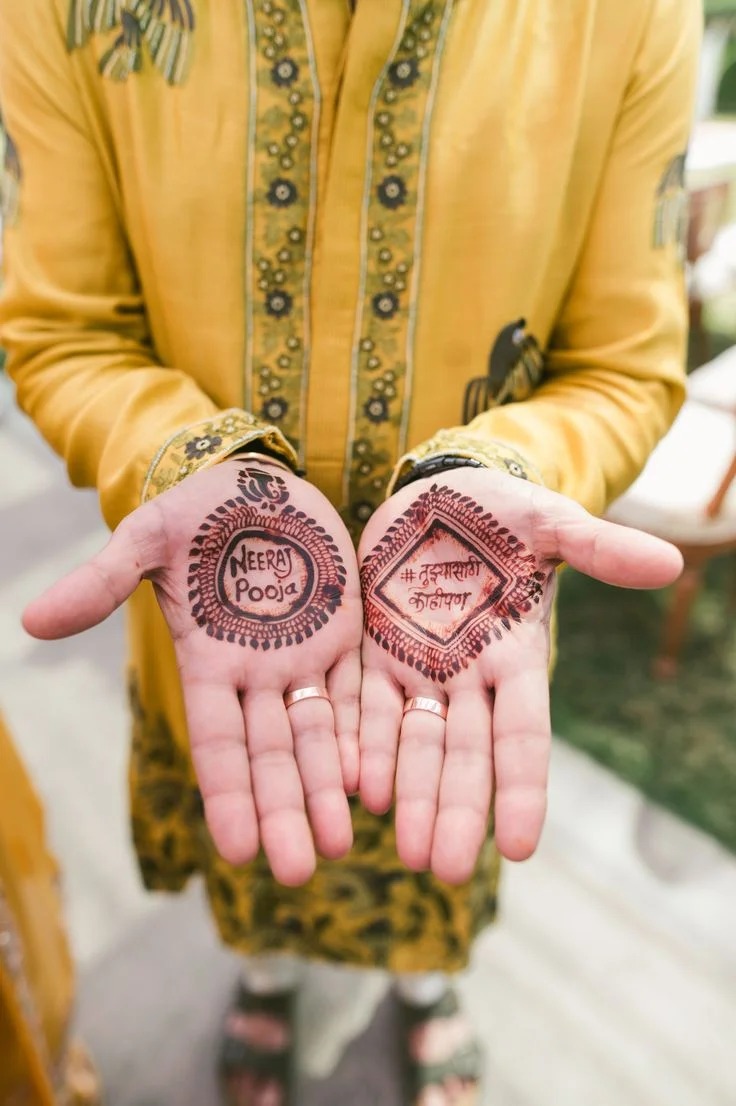 Front Hand Simple Mehndi Design