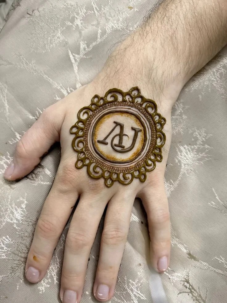 Logo for GROOM mehendi