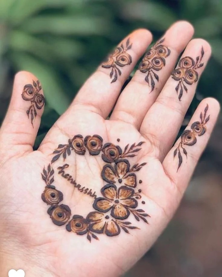 Name Mehndi Design