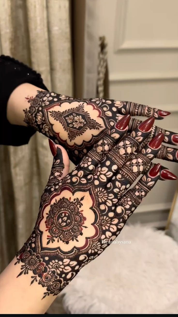 Rabeeca Khan Mehndi Design Arabic