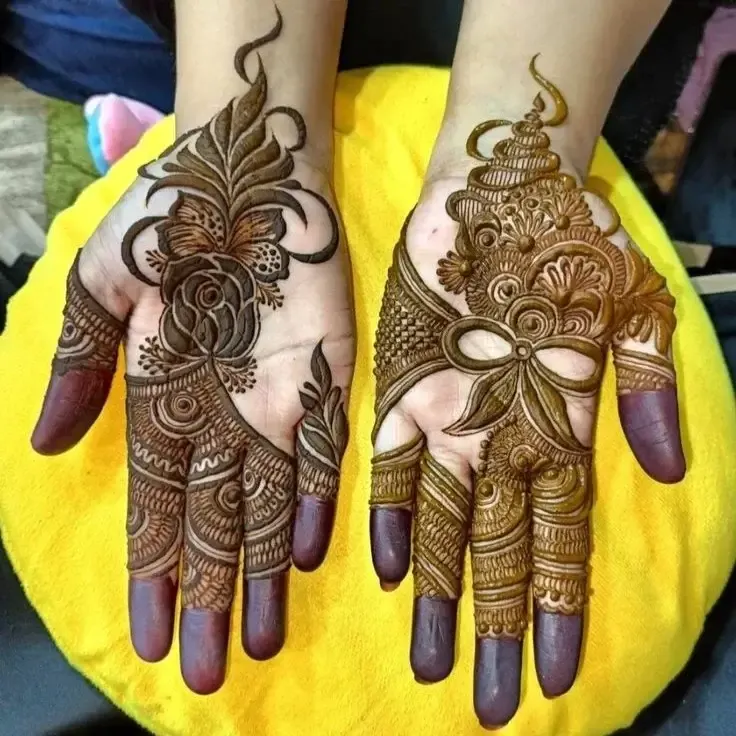 Rabeeca Mehndi Design Full Hand
