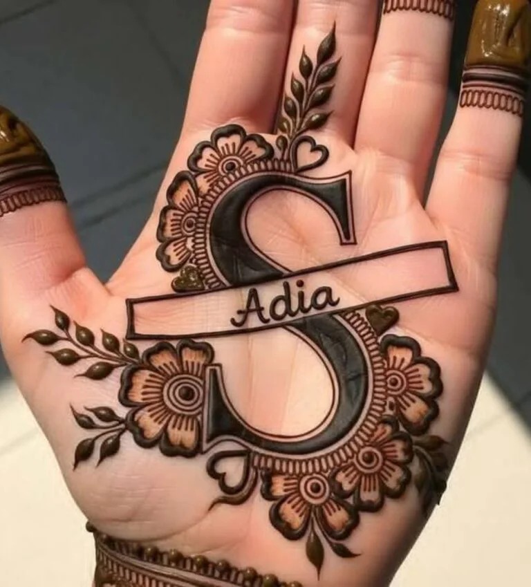Royal Front Hand Mehndi Design