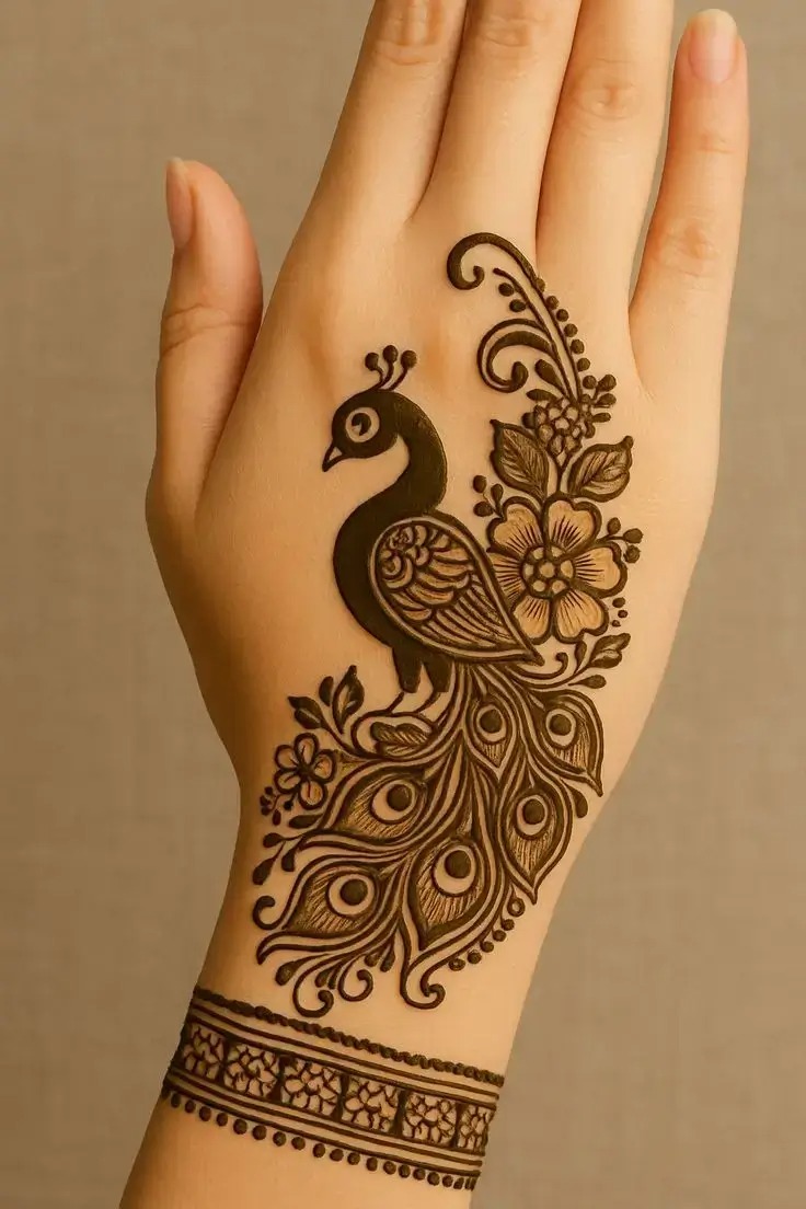 bharwa mehndi design