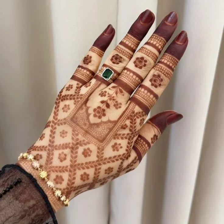Back Easy Simple Mehndi Design