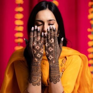 Bridal Back Hand Mehndi Designs I 13