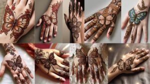 Butterfly Mehndi Design 2026 16