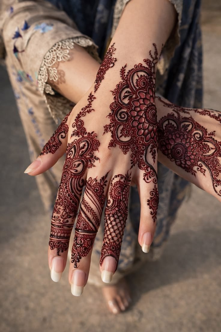 Elegant Henna New Mehndi Design