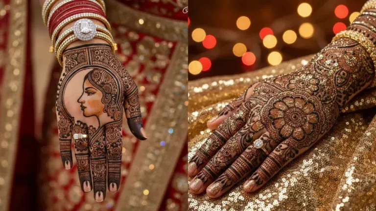 Front Hand Simple Mehndi Design Aesthetic