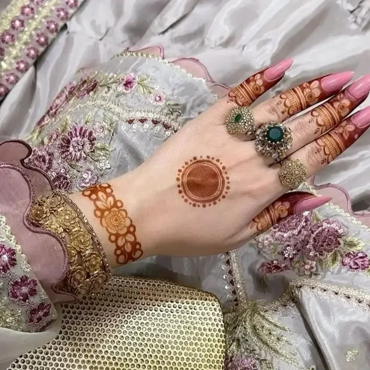 Henna Mehndi Design Back Hand