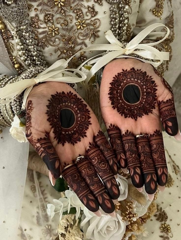 Henna New Mehndi Design Front Hand