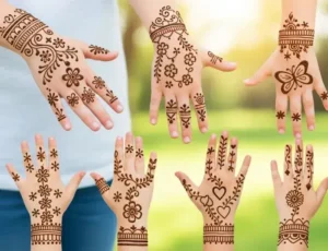 Mehndi Design for Little Girls Easy 30