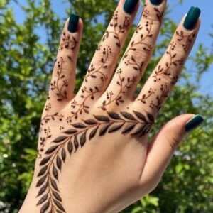 Short Mehndi Design Back Hand Short Mehndi Design Back Hand