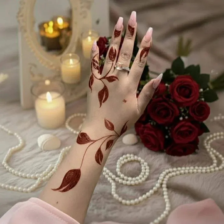 Simple Mehndi Design New