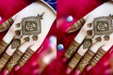 Square Mehndi Design