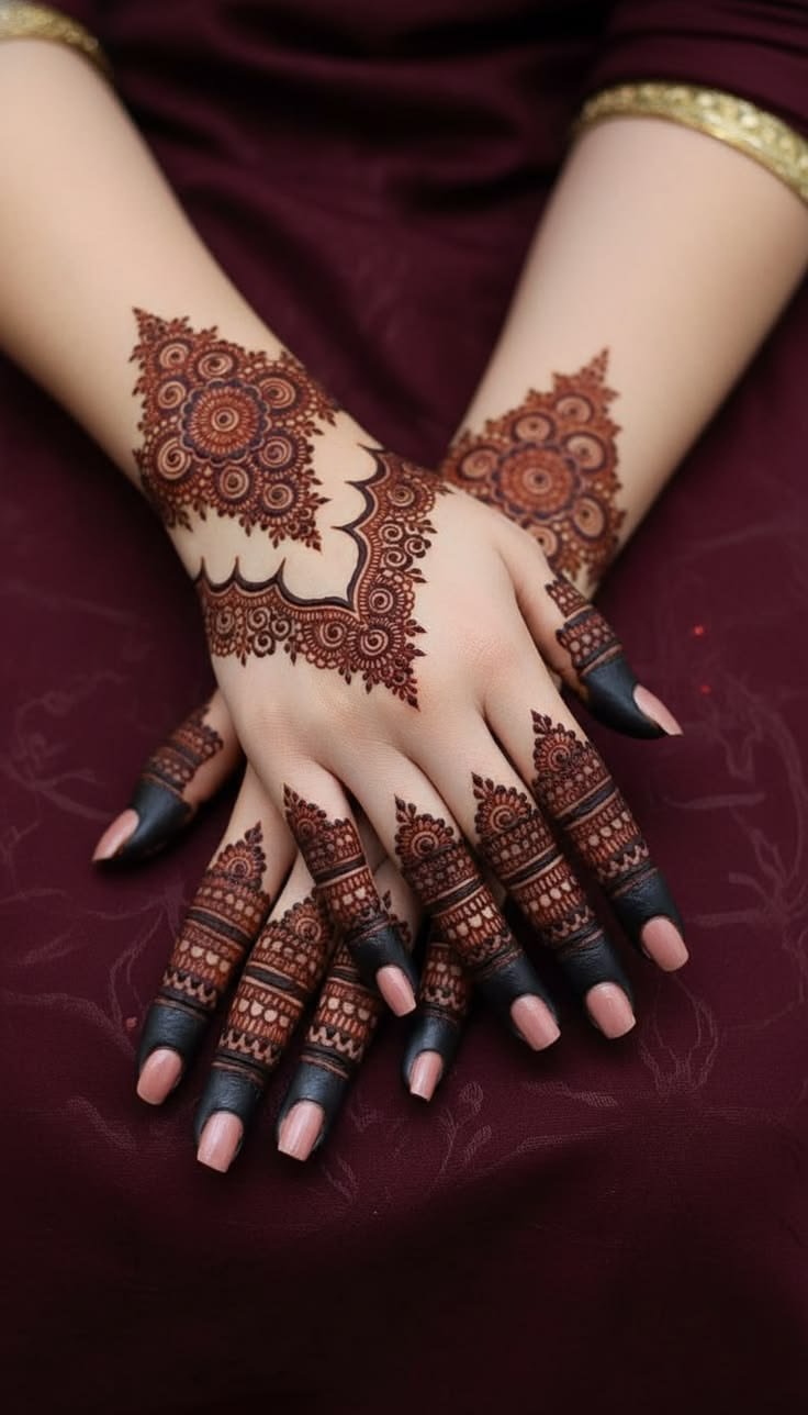 Stylish Henna New Mehndi Design