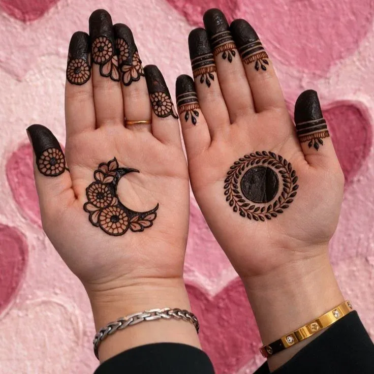 Stylish Stylish Easy Front Hand Simple Mehndi Design