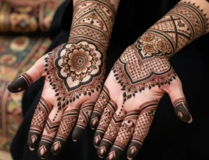 arabic mehndi design 2024