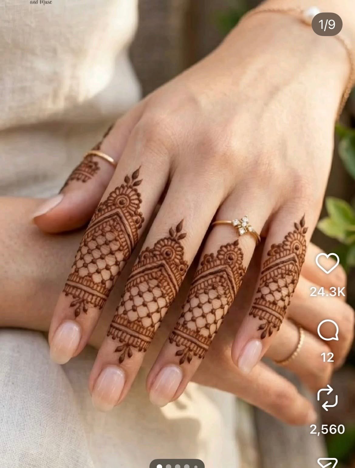 finger mehndi design easy and beautiful