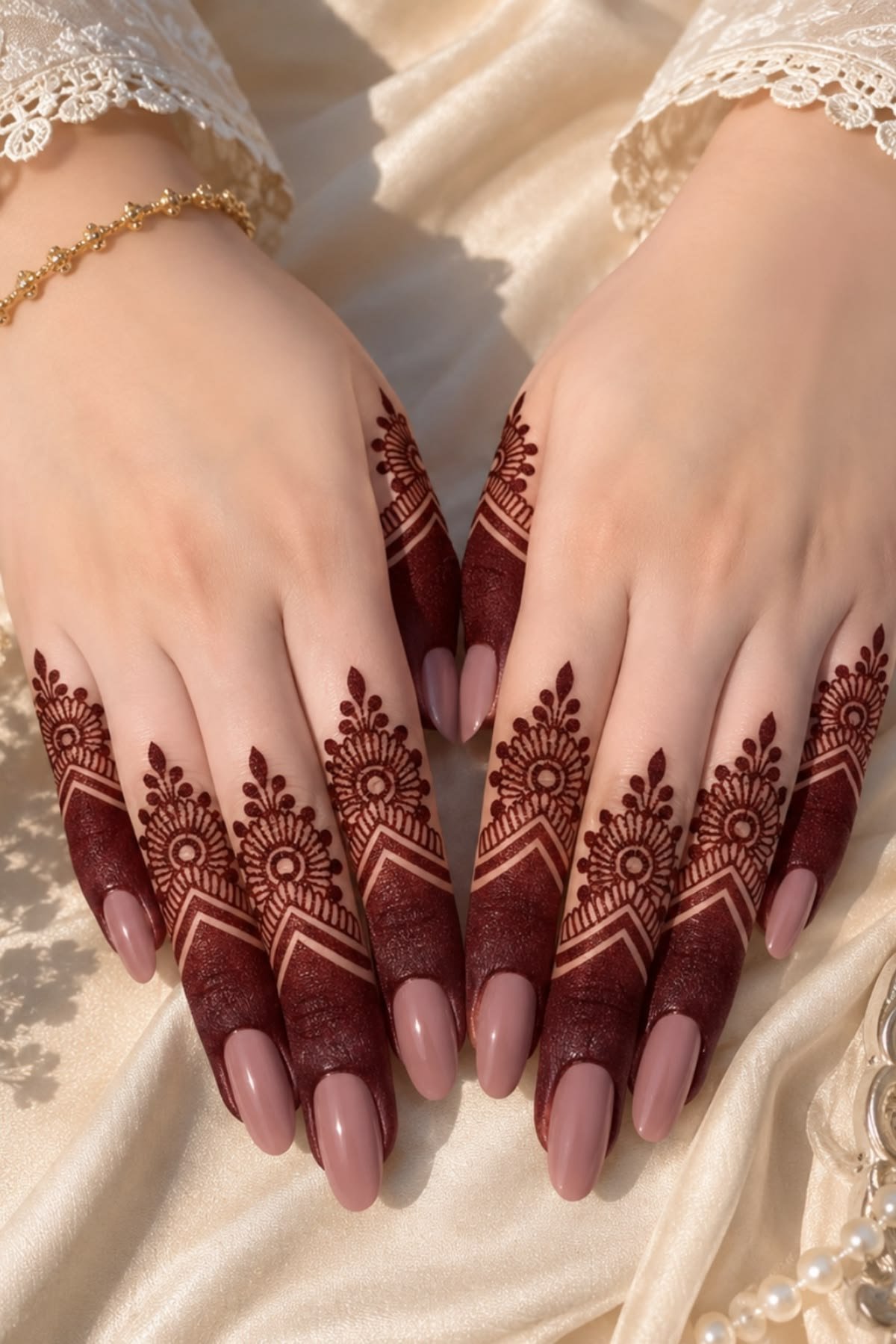 finger mehndi design