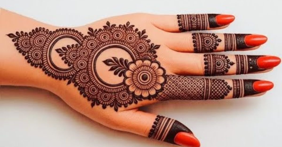 mehandi design back hand