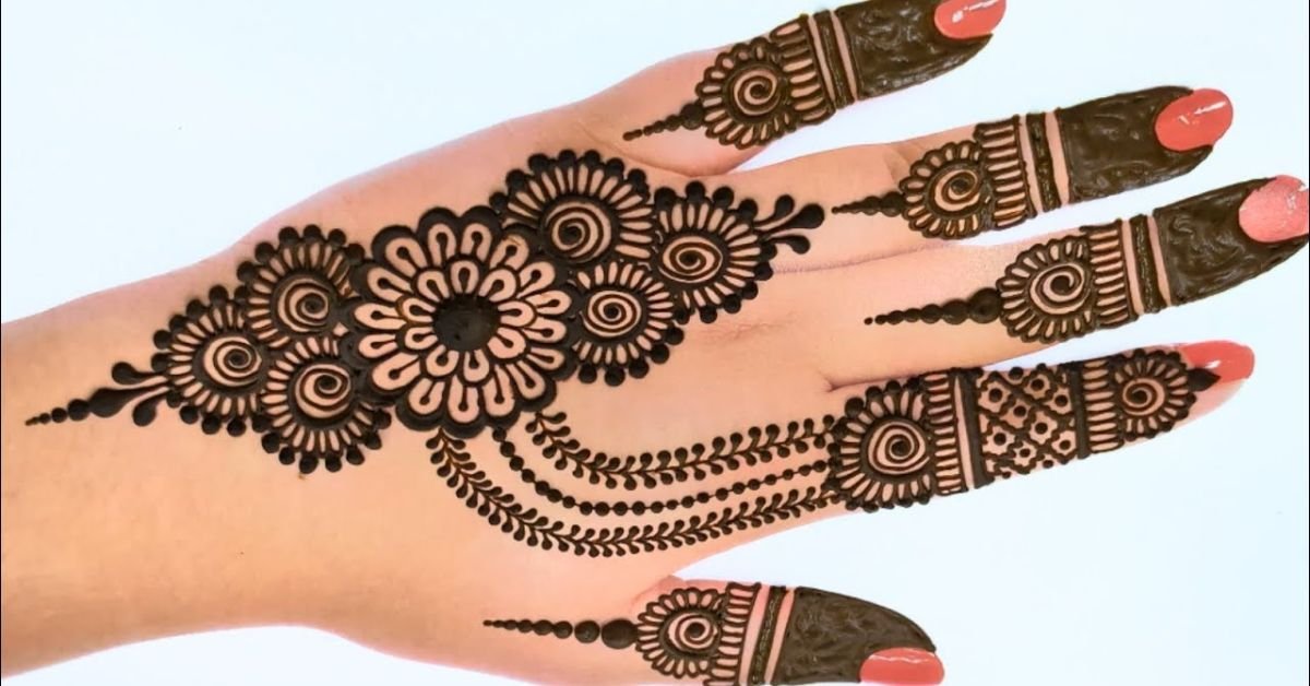 mehandi design simple