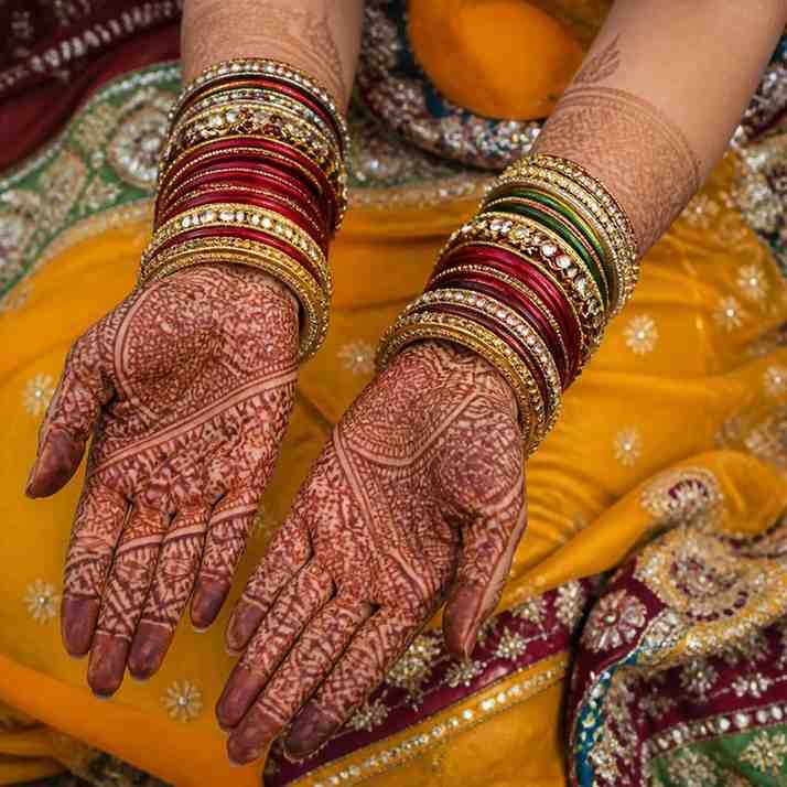 Teej Mehndi Design 