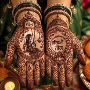 Teej Mehndi Design (72)