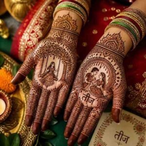 Teej Mehndi Design (74)
