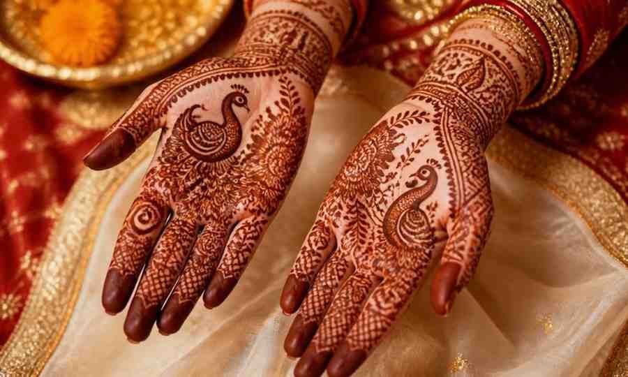 Teej Mehndi Design