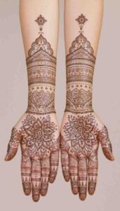 lotus mehndi design (5)