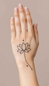 lotus mehndi design (55)