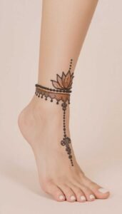 lotus mehndi design (63)