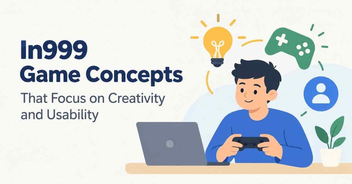 In999 Game Concepts That Focus on Creativity and Usability